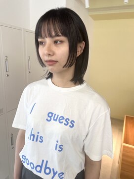 ロジェ(loje) 【loje】セミディウルフ/姫カット/シアーカラー★