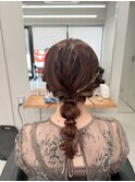 ゆるめのローポニー編み下ろし【清板】
