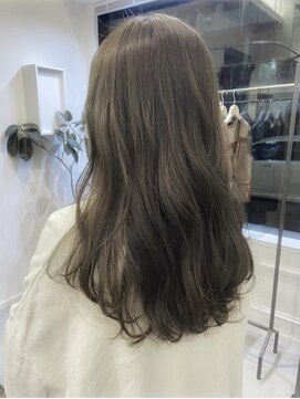 ヘアーアイスカルテット(HAIR ICI QUARTET) ブリーチなし透明感オリーブベージュ艶カラー