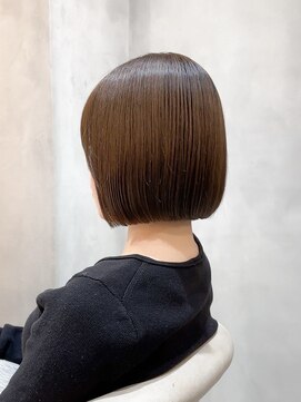 ロンド ブランシュ 錦糸町北口(Lond blanche) 前髪アンブレラカラーこなれミディイメチェンウェーブパーマ