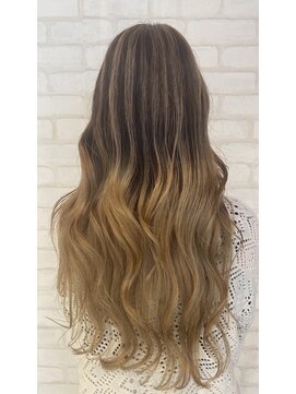 ビス リアン 川口店(Vis lien) 20代30代ダブルカラーブリーチ立体感グラデーション透明感