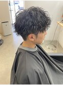 波スパ/ダークアッシュ/韓国マッシュ/スペインカール