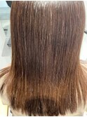 白髪染めを使わずに自然な仕上がり！