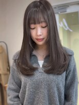 ウェイズトウキョウ 新宿店(Ways TOKYO)&nbsp;レイヤーカット　グレージュカラー　ハイライトカラー　前髪