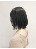 外ハネレイヤーボブ/楽ちんヘア