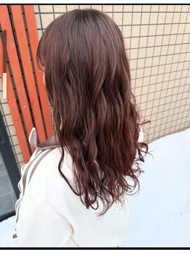 イースタイル 元町店(e-style) ブリーチなし×春×さくらピンク