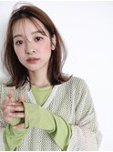 スタイリング簡単ミディアムヘア