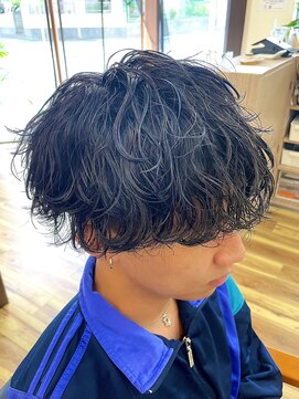 スウェル 津田沼店(Swell) 波巻きスパイラル[津田沼/men’sパーマ/学割U24]