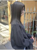 艶艶グレージュ　透明感抜群カラー♪