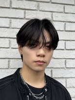 オーガニック アトリエ 大宮(organic+atelier)&nbsp;韓国風ニュアンスフェザーパーマセンターパートマッシュ