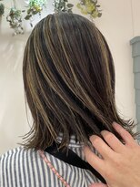 マニクレアーレ 北千住店(mani CREARE) 地毛ハイライト