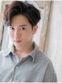 20代30代かき上げ七三分けカルマパーマスマートマッシj仙台