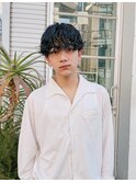 ニュアンスマッシュパーマ