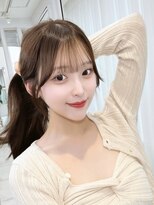 レイリー 原宿 表参道(Rayreee)&nbsp;うるツヤロング×韓国前髪