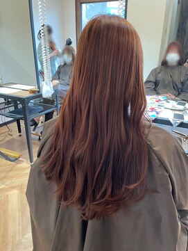 ティア ヘアデザイン(Theia hair design) ピンクベージュ
