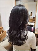 艶髪/ダークブラウン/レイヤーカット