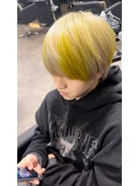 ユーザ(YUZA)&nbsp;シルバーブロンド×イエロ