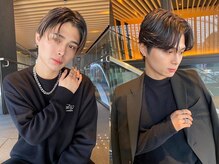 レブヘアー 河原町(LEVHAIR)の雰囲気（ナチュラルパーマで作るメンズマッシュスタイル[京都/眉毛]）