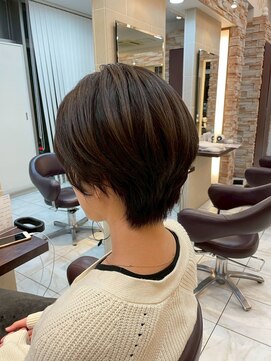 ルページ 千葉(lpage) 髪質改善/顔周りレイヤーカット/グレージュ[千葉/千葉駅]