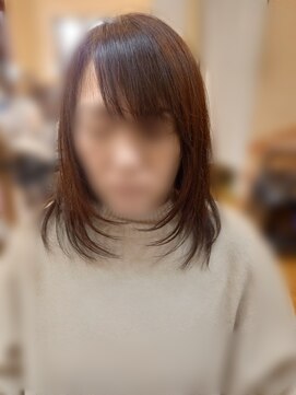 男&女のヘアーサロンF ローレイヤースタイル