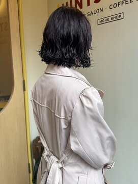 ヒントステーション(HINTSTATION) 〈浅草 半個室〉ボブパーマ×ラベンダー