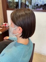 アルバ ヘアリゾート(ALBA)&nbsp;ピンクベージュ/アンブレラカラー/クールショート/前髪/三鷹