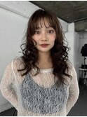 ミルクティーベージュ/レイヤーボブ/韓国巻き/顔周りカット/柏