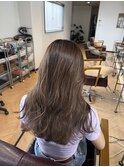 【 raffine 君島 】ブリーチなし透明感グレージュ/髪質改善/成増