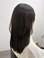 クワイア 川崎店(0choir) ダークパープル/ナチュラルショート/夏のヘアアレンジ◯emi