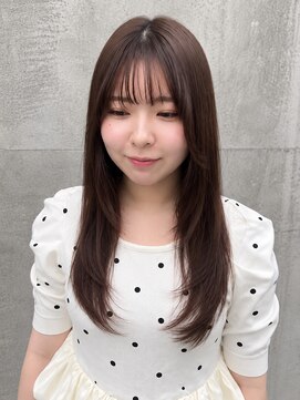 ジュイール(Jouir) 気になる顔周りの癖も解消！前髪も綺麗に下ろせます◎