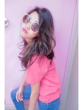 ランプ ヘアー(lamp hair) 【lamp hair】外国人風/無造作ウェーヴ/ハイライト