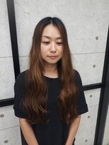 ヘアーデザイン アダット(HAIR DESIGN Adatto.) 波ウェーブで奏でるヴェールロング