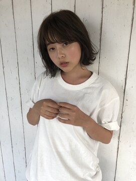 エトランジェ(Etrange) 流しバングの外ハネボブ☆