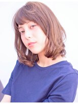カラーワールド カンナヘアーメゾン(color world canna hair maison)&nbsp;大人小顔ミディコンサバボブ
