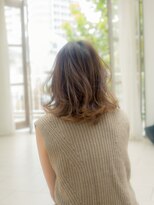 ラ ソール ヘア(La sol HAIR)&nbsp;無造作外ハネ×大人ミディ