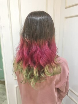 クロップ エス 湘南辻堂(crop es) crop es湘南辻堂　yuuka☆鬼滅の刃　甘露寺蜜璃カラー