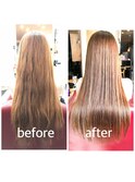 【髪質改善】縮毛矯正/艶髪/ストレート/美髪