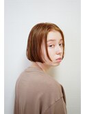 そのままが可愛いボブ