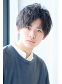 コンマバング ツーブロック マッシュ