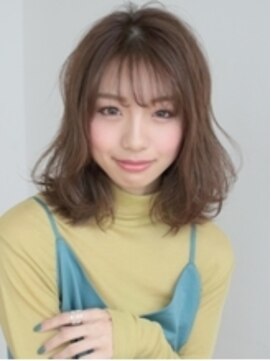 アグ ヘアー ポノ 本所吾妻橋店(Agu hair pono) 《Agu hair》ほつれ感が可愛いフラッフィボブ