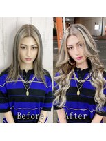 あるじゃんすー 札幌店&nbsp;ハイライトローライトMIX#シールエクステ#韓国風レイヤー#札幌