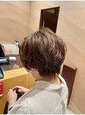 癖毛風ショートパーマ【赤坂/20代/30代/40代】