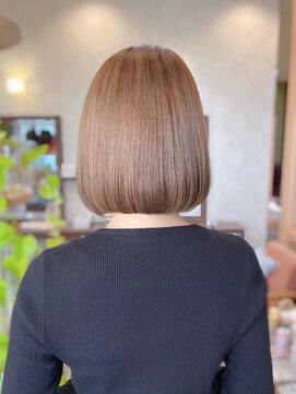 ヘアメイク ミチ 富田店(HAIRMAKE MICHI) 【MICHI 富田店　古作蓮】タンバルモリ　ベージュカラー