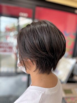 美容室 ケン(KEN) 《３０代》ママにも大人気♪耳掛けショートで艶髪髪質改善
