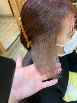 グランバイ アトリエドングリ(Grand × AtlierDonguri) 髪質改善　ビフォーアフター　その187（インナーカラー）