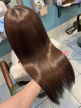 ニチカ 銀座(NYCKA) 【ダメージレス縮毛矯正】　酸性コスメストレート