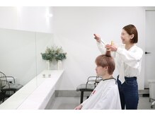 カット＊LATTEのカットを体験してみてください＊可愛く、かっこよく、素敵になスタイルをご提供します！