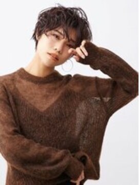 ヘアーカッティングガーデン ジャック モアザン 松山店 ベリショ/無造作カール ［松山市駅/白髪ぼかし］