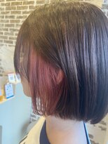 アイボリードット(ivory.)&nbsp;キャロットオレンジ　インナーカラー