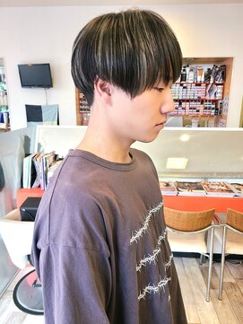 リップソウル(RIP SOUL) 《RIP SOUL》ハイライトカラー グレー マッシュショート